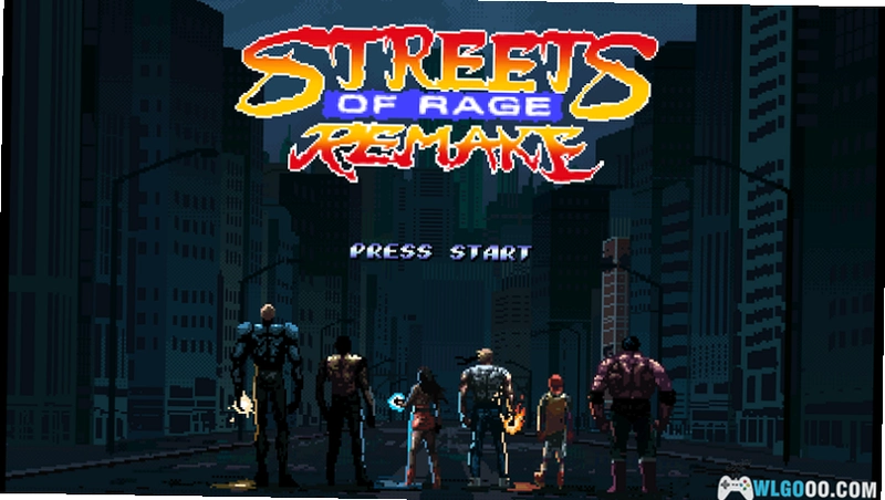 ŭ֮��ȭ���ư� Streets of Rage Remake5.2������