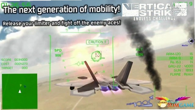 ��ֱ������޾���ս Vertical Strike1.0.2 2026 ���������Ϸ