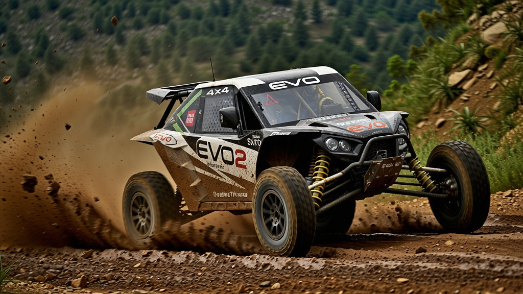 4x4 EVO 2 ԽҰ��������Ţɽ·�Ϸɳ۵ĳ���