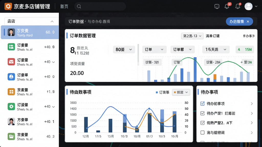 �������̹������棬�������б����Ҳ���ʾѡ�е��̵Ķ���������������������ÿ�Ƭʽ���֣����ݿ��ӻ�ͼ��������ɫ�ʴ���רҵ��������������������ʸɾ����޶���Ԫ��