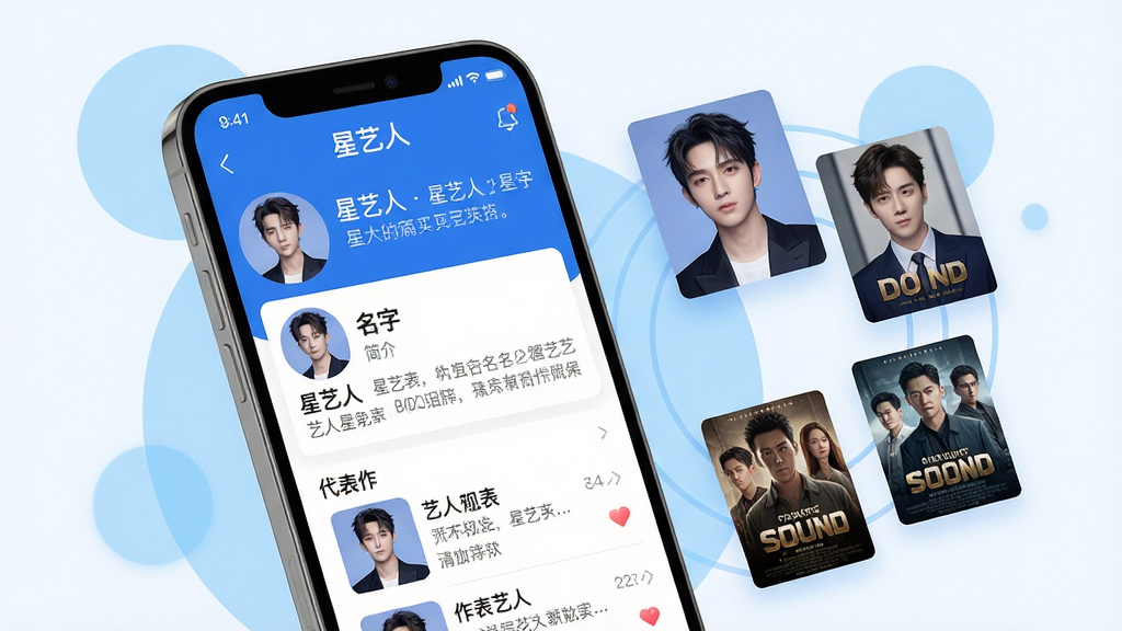 ���壺һ��������Ļ�������ֻ�����Ļ��չʾ�������ˡ�APP����������ҳ�棬ҳ�涥���С������ˡ�������һλ���ǵ�ͷ�����顣���֣��ֻ�λ�ڻ�������ƫ���Ҳ������ż���������Ƭ��Ӱ�Ӿ纣��������ͼ���γ���Ϣ���ƸС��Ű棺�ֻ���Ļ����Ϣ�����б�ʽ�Ű棬���ϵ�������Ϊͷ�����֡���顢����������񣺱�ƽ���ִ�UI���ɫ�����죬������Ϊ��ɫ����ϸ�ڣ���Ļ�е����������ɱ棬����ͷ����壬����ͼ�꾫�£������е���ɫԲ�ι�ߵ�׺�����ʣ�8K���壬��Ⱦϸ�壬�ɾ����޶���Ԫ�ء�