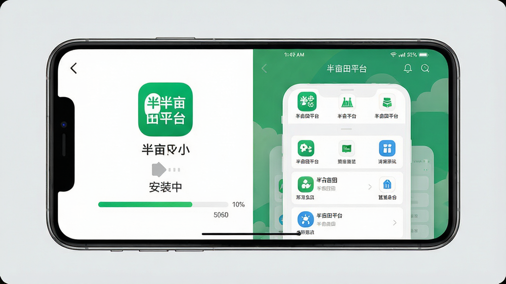���壺��Ķ��ƽ̨APP���ֻ��ϵİ�װ��ʹ�ó�����չʾ��װ����������棻���֣��ֻ�����չʾ�����Ϊ��װ���������Ҳ�Ϊ������Ԥ�����Ű棺�ֻ���Ļ����ʾ����Ķ��ƽ̨��ͼ��͡���װ�С�������������չʾ�����б�����񣺼����ʾ��񣬱���Ϊǳ��ɫ��ϸ�ڣ���װ������Ϊ��ɫ��������ͼ�����������ʣ����壬�ɾ����޶���Ԫ�ء�