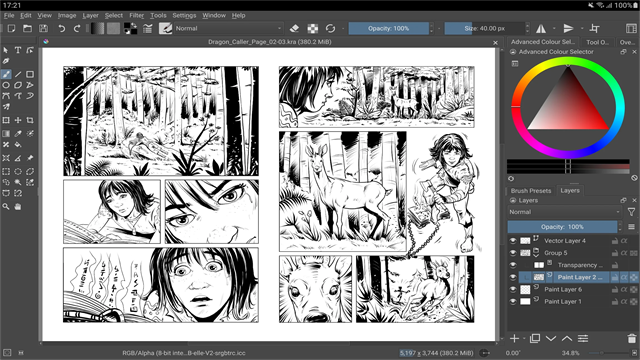 Krita5.2.2 רҵ���ֻ滭����