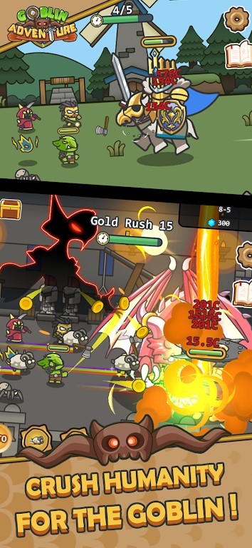 哥布林冒险下载安卓版(Goblin Adventure) 中文汉化 游戏画面 战斗截图 装备系统