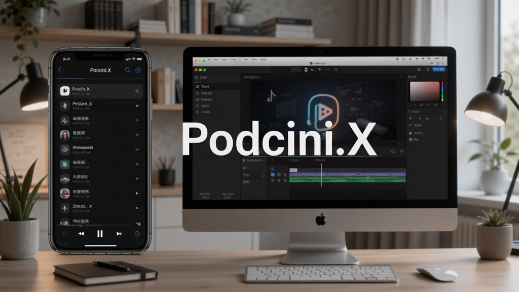 չʾPodcini.X���ֻ�������ϵ�ͬ��ʹ�ó������ֻ�������ʾ�����б������Ժ�����ʾ�༭���棬����Ϊ�ִ��鷿������������ͣ����Ӿ������С�Podcini.X��������������дʵ��ϸ�ڷḻ�����������ɾ�