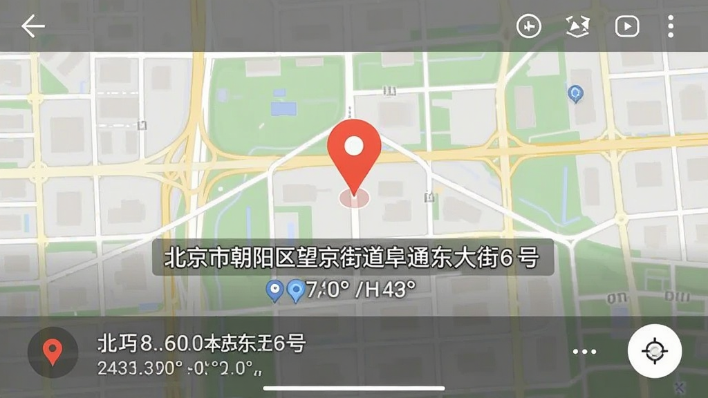 ˮӡ�����λ��Ƭ�򿨵Ķ�λ���棬��ͼ����ʾһ����ɫ��λͼ�꣬�·�����ϸ��ַ�������г����������ֵ���ͨ�����6�š�����Ƭˮӡ�а�����γ�����꣬����������ֱ�ۣ����ʸɾ��޶���Ԫ�ء�