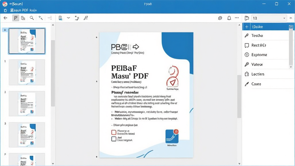 ��ɽPDF�����������ͼ��չʾPDF�ĵ���״̬���������ͼ�����м��Ķ������Ҳ๤���������������ִ�������������Ϊ��ɫ�������ڲ��ֹ������������������ʸɾ����޶���Ԫ��