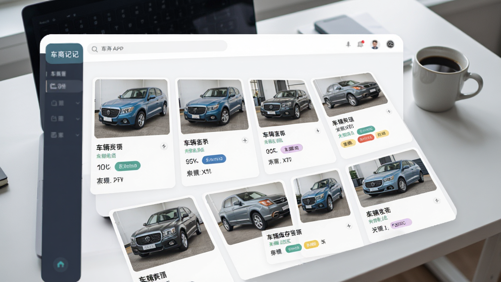 ͼƬ����Ϊ���̼�APP�ĳ��������������ͼ���չʾ�����ֲ��ÿ�Ƭʽ��ƣ�ÿ�ſ�Ƭչʾһ��������Ƭ�����ƺ͹ؼ���Ϣ��ǩ������Ϊ����ǳ��ɫ����̨�������бʼǱ����ԺͿ��ȱ����Ű����룬���Ϊ�ִ�����У�ɫ�ʴ����г��ϸ�����������ʸ��壬�ɾ��޶���Ԫ�ء�