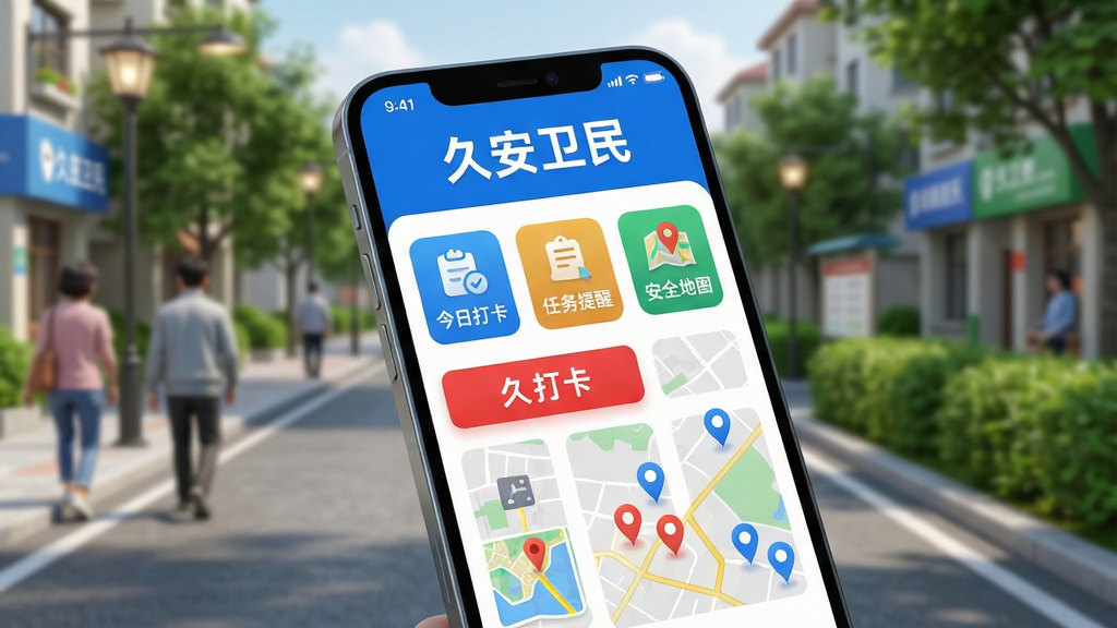 ���壺һ�������ֻ���Ļռ�ݻ������룬��Ļ������չʾ�ð�����APP�������棬���涥����ʾ���ð������ĸ����֣��·��С����մ򿨡������������ѡ�������ȫ��ͼ���Ȳ�ɫ����ͼ�ꡣ���֣��ֻ�΢΢��б������Ϊģ���������ֵ������������ˡ�·�ƺ��̻�����Ӫ����ʵӦ�ó������Ű棺�ֻ���Ļ����Ԫ�ع���������ͼ��������״���У�ɫ������ɫ�Ͱ�ɫΪ��ɫ�������дʵ3D��Ⱦ��񣬹�Ӱ��Ȼ������ϸ��������ϸ�ڣ���Ļ�С��ð���������ͻ�����򿨰�ť�ú�ɫ��������ͼ������ʾ������λ��ǡ����ʣ�8K�����壬����ɾ����޶���Ԫ�أ�������ˮӡ��