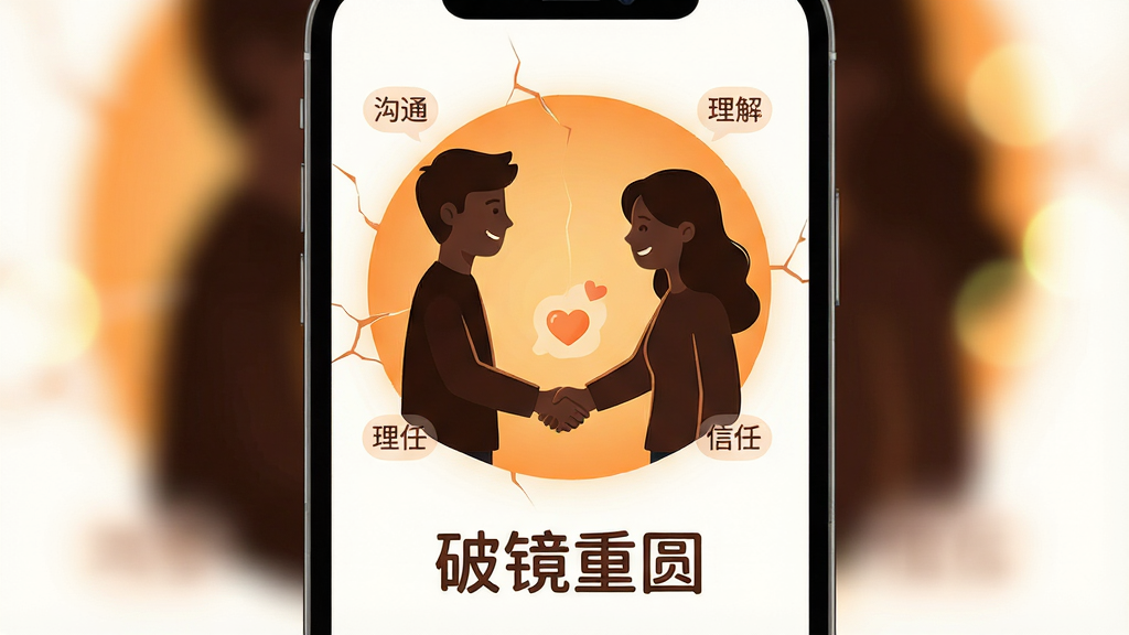 ���壺�ƾ���ԲӦ�ý��棬��Ļ����ʾ���������Ӱ���������Ժͣ���������ů�ĳ�ɫ���Ρ����֣��ֻ���Ļ���У���������͵��黯��ߣ������·��С��ƾ���Բ�����ֱ�ʶ���Ű棺�ɾ���࣬���־��У�ͼ��Բ�󡣷����ܰ����ϵ����ƽ�廭���ϸ�ڣ�����������΢Ц��������һ����Ļ���С���ͨ�������⡱�����Ρ���С�֡����ʣ����壬�ɾ����޶���Ԫ�ء�