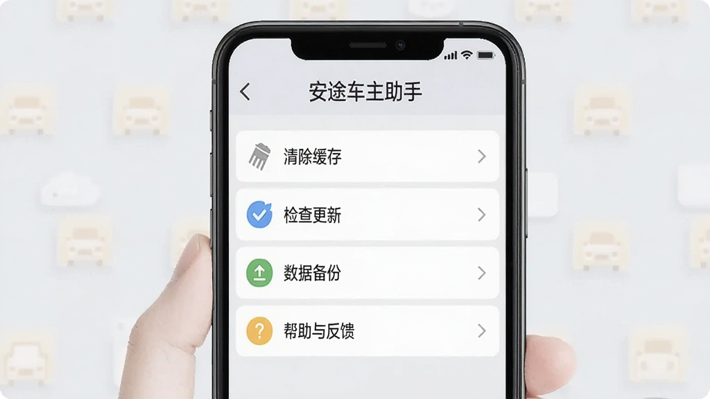 ��������Ϊ�ֻ�APP���棬չʾ����;�������֡�����ҳ�棬������������桱���������¡��������ݱ��ݡ����������뷴������ѡ�����Ϊǳ��ɫ���б�ʽ���֣���ƽ����ƣ�ϸ�ڷḻ�����ʸɾ����޶���Ԫ�ء�