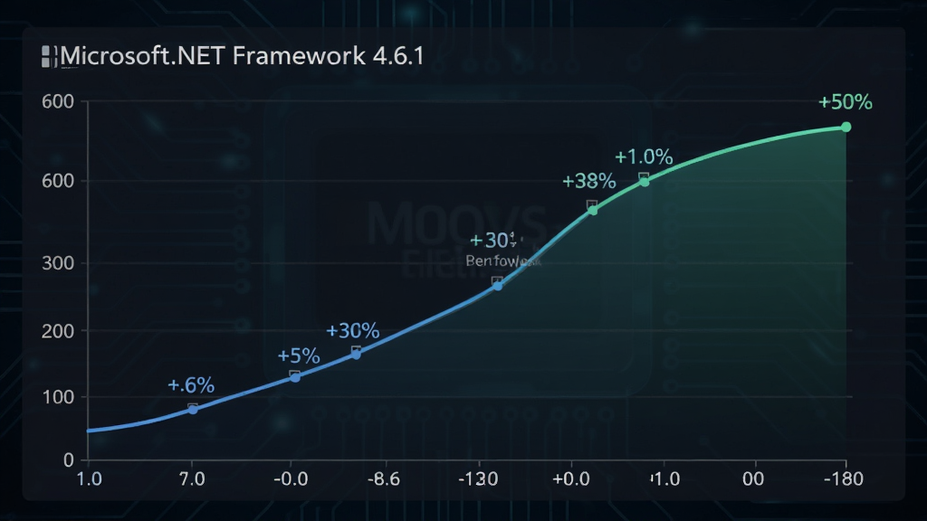 ����Ϊ��̬��������ͼ��������Ϊ��ɫ�Ƽ��н��棬ͼ���б�ע��Microsoft.NET Framework 4.6.1�������������ߣ����־��У��Ű�������������ݿ��ӻ���ϸ�ڰ���������������ٷֱ����ݣ����ʸ���ɾ����޶���Ԫ��