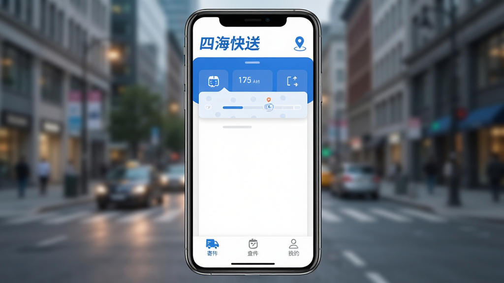 ͼƬչʾ�ĺ�����APP�������棬�ֻ���Ļռ�ݻ������ģ�����Ϊģ���ĳ��нֵ�������������ʾ���ļ�������������͡��ҵġ������ײ���ǩ�������С��ĺ����͡������Ͷ�λͼ�꣬���岼�ּ�����죬ɫ������ɫ�Ͱ�ɫΪ�������ʸ��壬�ɾ��޶���Ԫ�ء�
