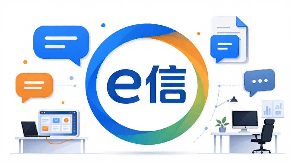 ��������Ϊ��e�š�������Ʒ������չʾͼ�����ñ�ƽ����Ʒ��������e�ŵ�Բ�β�ɫLogo����Χ��������Ϣ���ݡ��ļ�ͼ��Ͱ칫����Ԫ�أ����ּ��������Ű����׵õ���ɫ������ɫ�Ͱ�ɫΪ��ɫ��������������ɫ��׺���������ִ�����ϸ�ھ��£����ʸ��壬�ɾ��޶���Ԫ��
