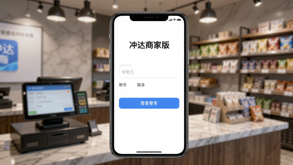 ��������Ϊһ���ֻ��Ŵ���ʾ������̼Ұ桱��¼���棬����Ϊģ���ĵ����ھ�������̨�����ܺ͵ƹ�ɼ����ֻ���Ļ�����˺������͵�¼��ť�����幹ͼ���ֻ�Ϊ���ģ��黯����ͻ�����壬���дʵ�����ʸ��壬�ɾ��޶���Ԫ��