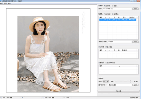 �߲�ɫͼƬ�Ű湤��v3.8.2 ͼƬ�Ű�����