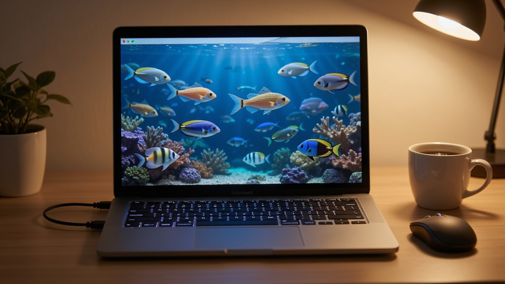 ���壺�λ�ˮ�������������ڱʼǱ��ϣ��Ա������Ϳ��ȱ�����Ļ��ʾ��Ⱥ�ζ������֣��ʼǱ��ڻ������룬��Ļ������Χ������ࡣ�Ű棺�ʼǱ���������Ʒ�γ�ƽ�⹹ͼ��������������ůɫ����ϸ�ڣ���Ļ����Ⱥ�������ʼǱ����̵ƹ���͡����ʣ����壬�ɾ����޶���Ԫ�ء�
