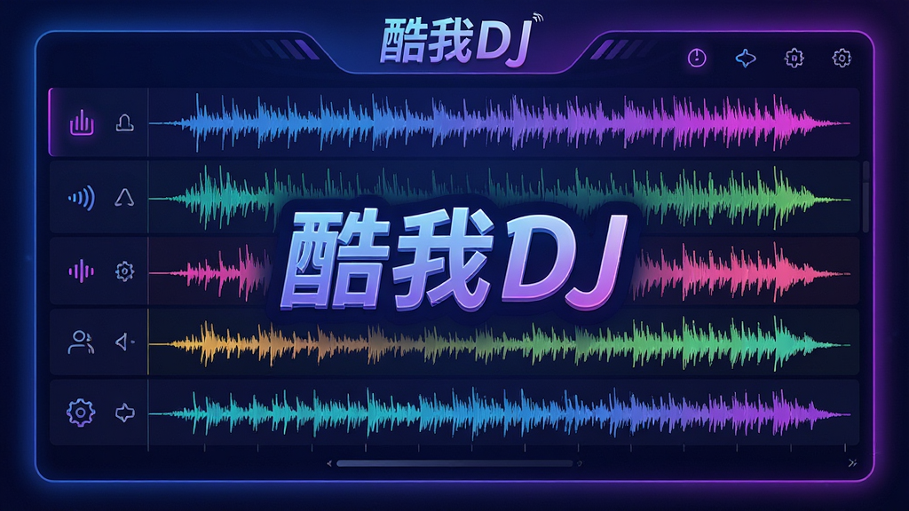 ���壺����DJ���������棬��������ʾ������DJ��LOGO�Ͷ����ɫ��Ƶ���ι�������֣����й�ͼ����������չʾ��������������ɼ����Ű棺����Ԫ���������򣬹��ܰ�ť������ȷ��������δ��������������¡�����ִ��Ƽ��У������������ɫ���޺��Ͻ���ɫ����ͼ������������ϸ�ڣ�����ͼ�Զ�̬�������֣�������΢����Ч���������Ե����͵Ĺ��Σ�������DJ������������������Ŀ��ʾ�����ʣ�8K������Ⱦ��ϸ�ڷḻ���ɾ����޶���Ԫ�ء�