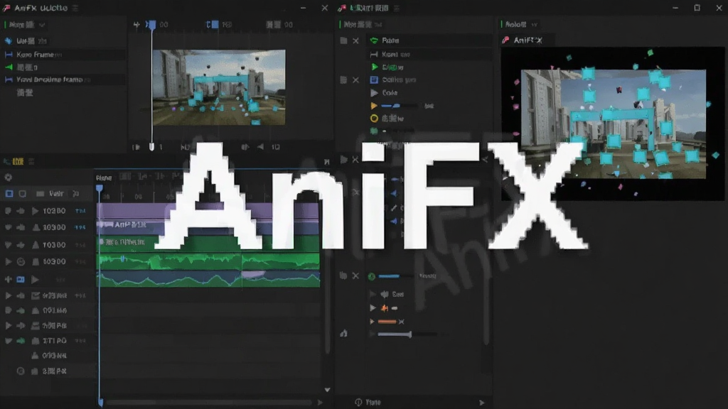 AniFX�����̳�ʾ��ͼ��չʾʱ����༭���ؼ�֡������ʵʱԤ�����ڣ����С�AniFX��ˮӡ������࣬���ʸɾ����޶���Ԫ��