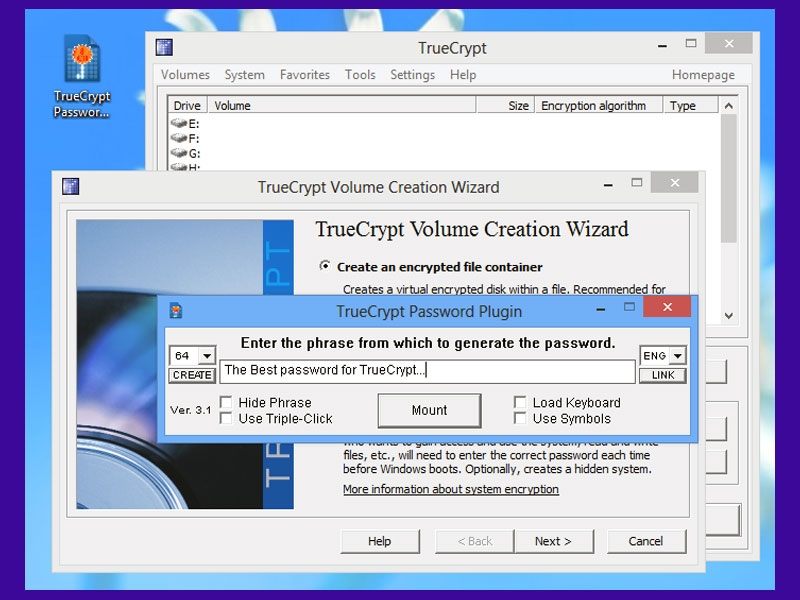 TrueCrypt7.1a ���̼��ܹ���