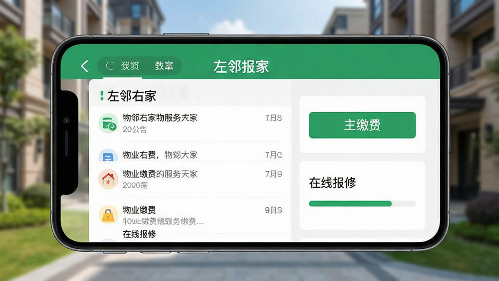 һ���ֻ�APP���ܽ���ĸ����ͼ���ͼƬ������Ϊ�������Ҽҡ�����ҵ����ҳ�棬������ʾ�����б����ɷѰ�ť�����޽�����������Ϊģ�����ִ�С�����������ֹ�����UI������£�ϸ�ڷḻ������ϸ�壬�ɾ���������ֱ�ע����ҵ�ɷѡ��롰���߱��ޡ�