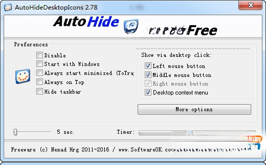 AutoHideDesktopIcons�Զ���������ͼ��4.31 ����ͼ���Զ����ع���