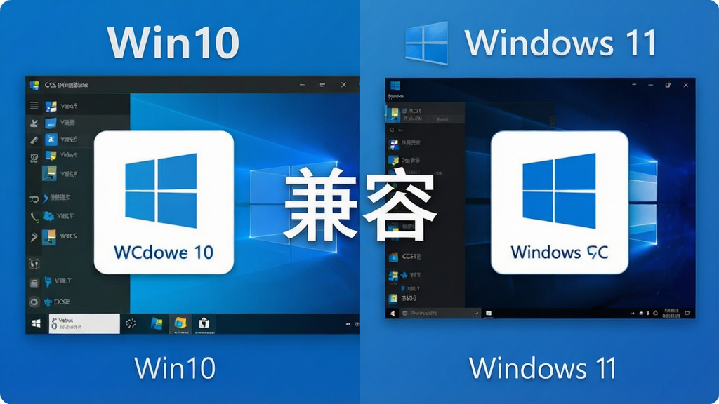 չʾGCS���ܹ����������Windows 10��Windows 11ϵͳ�µļ�����ͼ�꣬�������ҷ��������ΪWin10�����棬�Ҳ�ΪWin11�����棬�����С����ݡ�����������Ϊ������ɫ������ƽ��ͼ��������ϸ�ڰ���ϵͳ�汾�ţ����ʸɾ����޶���Ԫ��