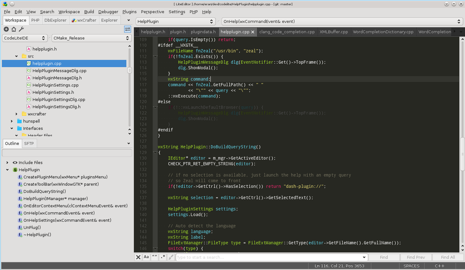 CodeLite17.0 ������C/C++���ɿ�������