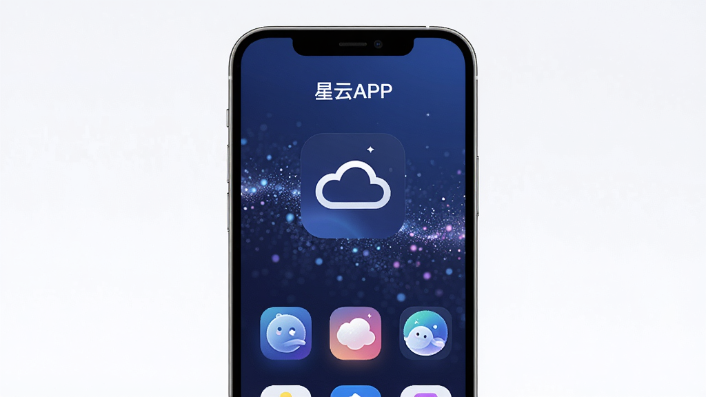 ����APP������չʾ��һ�������ֻ���Ļ������ʾ����APP������ɫ���������棬�Ϸ��С�����APP���������·�������Բ���ͼ�갴ť������Ϊ��͵��ǿ�����Ч�������岼�ּ���ִ���UI��ƾ��£����������ɾ����޶���Ԫ��