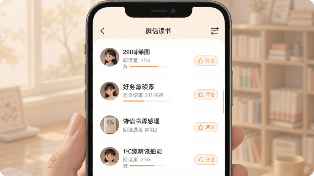 ΢�Ŷ����罻�������棬����Ϊ���Ѷ��鶯̬�б��������������Ű��࣬�����ܰ��ϸ�ڰ���ͷ���������Ķ����ȡ��������۰�ť��������͸ɾ����޶���Ԫ�ء�
