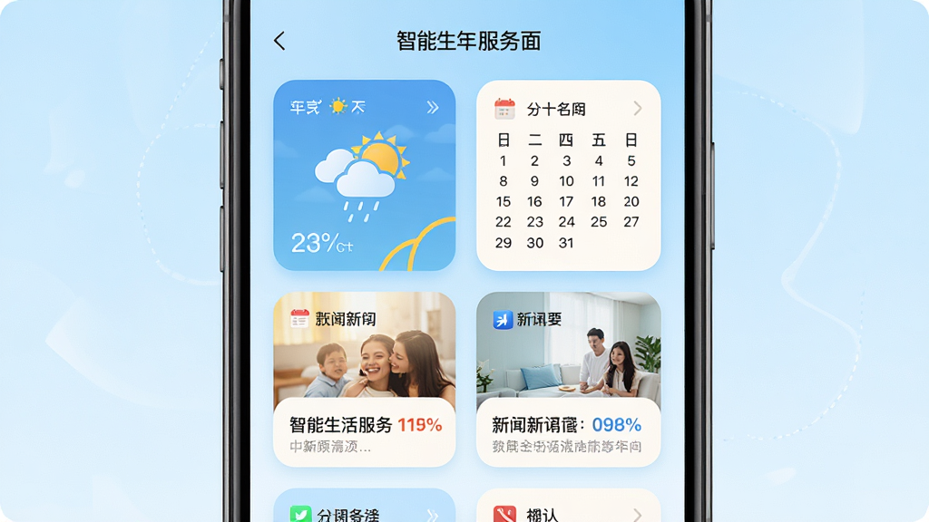 ��ɫ�껪APP�����������������ͼ���ֻ���Ļ����ʾ������������������Ѷ��ģ�鿨Ƭ���������Բ�ǿ�Ƭ��ƣ�ɫ����������������Ϊ����ɫ���䣬���岼�����룬�Ű�����������Լ�ִ���ϸ�ڵ�λ�����ʸ��壬�ɾ��޶���Ԫ��