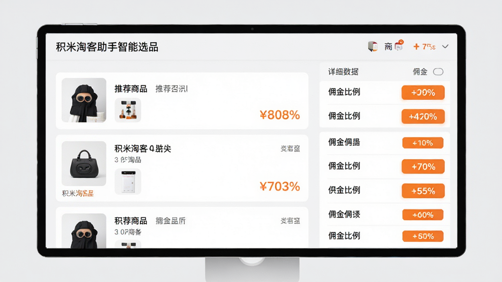 ���壺�����Կ���������ѡƷ���ܽ��棬��ʾ�Ƽ���Ʒ�б���Ӷ����������֣������Ʒ����ͼ���Ҳ���ϸ���ݡ��Ű棺�б�ʽ���֣������׶�������ִ���࣬���ݿ��ӻ���ϸ�ڣ���ƷͼƬ������Ӷ��ٷֱ��ó�ɫ����������ǳ�ҡ����ʣ����壬�ɾ����޶���Ԫ�ء�