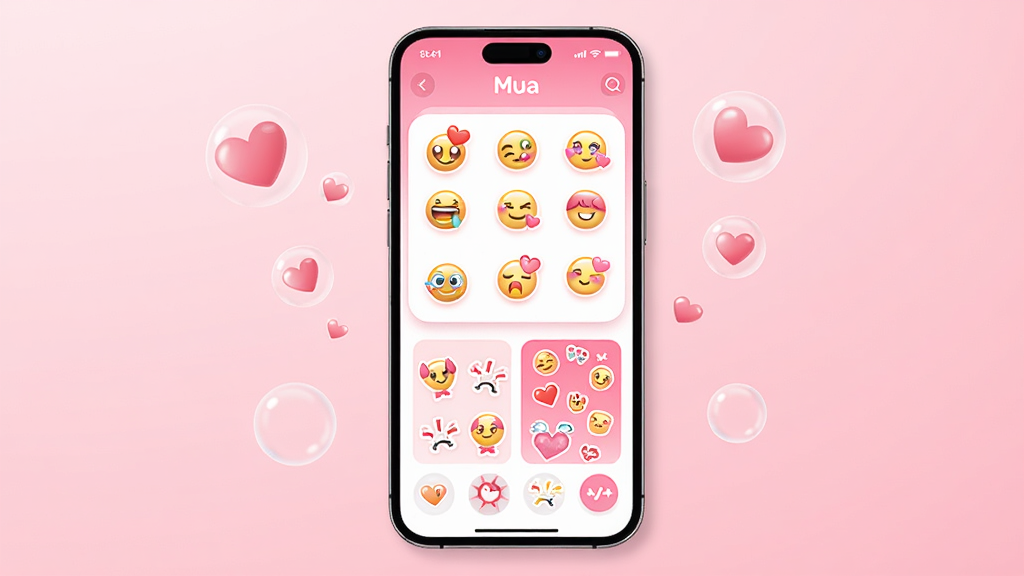 ����Ϊһ��������Ļ�������ֻ�����Ļ������ʾMua�����������棬�����Է�ɫ�Ͱ�ɫΪ��ɫ�������������ͨ����ͼ��Ͷ�̬��ֽԤ��������Ϊ�ֻ����У�����Ϊ��͵Ľ����ɫ����ΧƯ���Ű��ĺ�����Ԫ�ء����Ϊ�ִ���ƽ��UI��ƣ�ϸ�ڴ�����Բ�ǿ�Ƭ�������Ӱ�����ʸ��壬�ɾ��޶���Ԫ�أ�������˿ɰ������ɡ���Ȥ���Ӿ����ܡ�