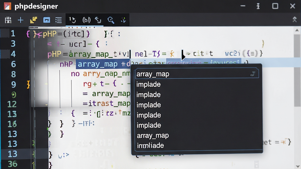 ���壺phpdesigner��������༭������д��չʾ�����Զ���ȫ���ܡ����֣��Դ���༭��Ϊ���ģ���괦�������������б��Ĳ�ȫ��ʾ���Ű棺�����ɫ��������ȫ��ʾ���������롣����������۽���ͻ��������ʾ���ܡ�ϸ�ڣ�����ΪPHP���ԣ���ʾ�����