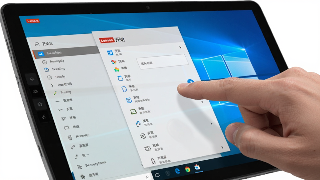����Ϊ���뿪ʼ�˵���Windowsƽ���ϵĴ��ز�����ʾ����ָ�����˵��б�������Ϊƽ����棬���Ƽ��У�ϸ�����������ʸɾ����޶���Ԫ�ء�
