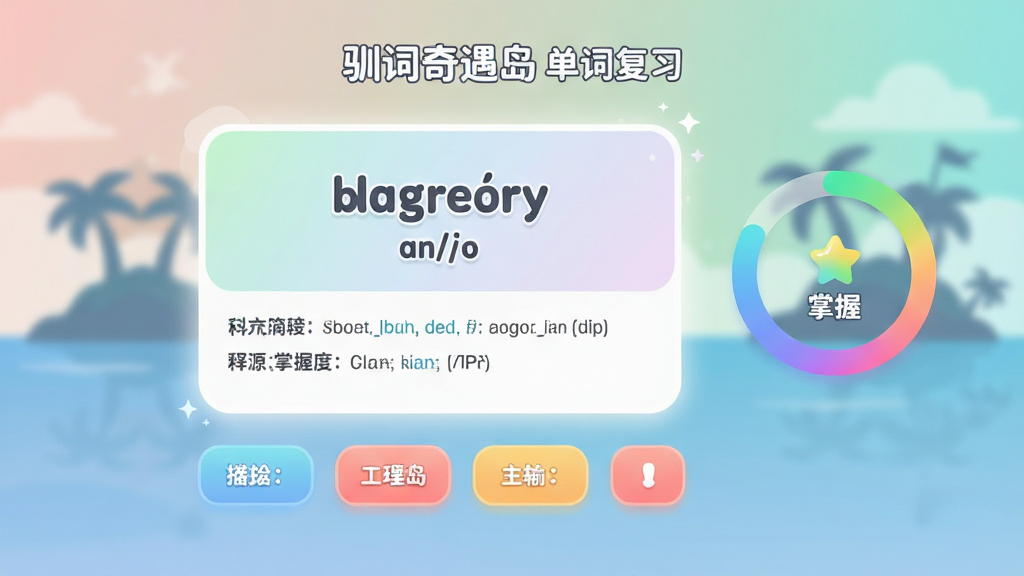 ���壺ѱ�����������ʸ�ϰ���棬��Ļ������ʾһ�����ʿ�Ƭ����Ƭ�·����ĸ�ѡ�ť�����֣���Ƭռ����Ļ���룬�Ϸ�Ϊ���ʺ����꣬�·�Ϊ����ѡ��Ҳ���һ�����Ȼ���ʾ���նȡ��Ű棺��Ƭ��Ƽ�࣬����Բ��ѡ�ť�������룬���Ȼ����ý���ɫ����񣺱�ƽ����ƣ�������ͽ��䱳���������������졣ϸ�ڣ���Ƭ��Ե�е����ķ���Ч�������Ȼ�����һ��С����ͼ�꣬��������ģ���ĵ����Ӱ�����ʣ����壬�ɾ����޶���Ԫ�ء�