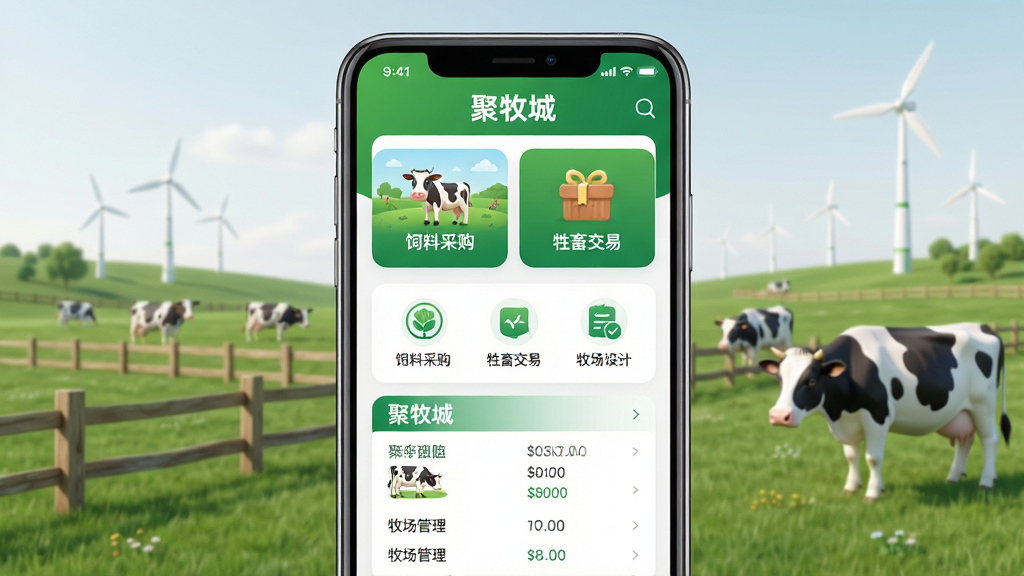���壺������APP����չʾ���ֻ���Ļ��ʾ���ϲɹ��������ס����������Ⱥ��Ĺ���ģ�飻���֣��ֻ����У���������չʾ����ͼ����б����ݣ�����Ϊ����������ԭ�������Ű棺�����η�����ͼ���������룬ɫ������ɫ�Ͱ�ɫΪ����������ִ������񣬽��ũҵ�Ƽ��У�ϸ�ڣ���Ļ����ʾ�������ǡ�����������ͼ���������󣬱�����դ������ţ�����ʣ�������Ⱦ���ɾ��޶���Ԫ��