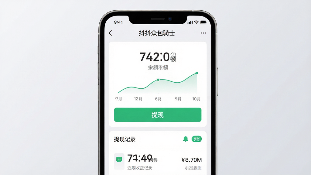 ��������Ϊ�ֻ���Ļչʾ�������ڰ���ʿ��Ǯ��ҳ�棬��ʾ�����ְ�ť�ͽ��������¼������Ϊ�ֻ����У�����Ϊ��͵�ǳ��ɫ���䡣�Ű��࣬�����ô������ͻ����ʾ�������֡���ťʹ����ɫ������ƽ����ƣ�����ɾ���ϸ�ڰ�������ͼ�������ּ�¼�б�������֪ͨͼ�ꡣ���ʸ��壬�ɾ����޶���Ԫ�ء�
