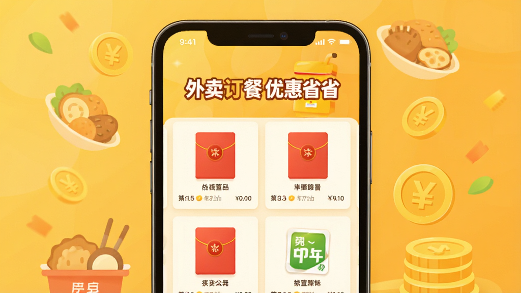 ��������չʾһ����Ϊ�����������Ż�ʡʡ�����ֻ�Ӧ�ý��棬���涥������Ŀ�ġ����������Ż�ʡʡ�����ֱ�ʶ���·������Ŷ������ƽ̨�ĺ���Żݿ�Ƭ�����岼�ּ������������Ϊů��ɫ���䣬����ʳ��ͼ��ͽ��Ԫ�أ���ƽ����Ʒ�񣬸߱��Ͷ�ɫ�ʣ�����ɾ��޶���Ԫ�أ�ͻ��ʡǮ���⡣