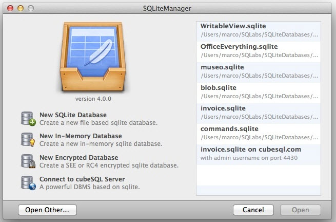 SQLiteManager1.0.0 ���ݿ��������