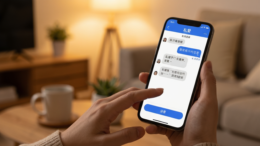 һ��չʾ�û������ֻ��ϲ�����˽����APP��ʵ�ĳ������ֻ���Ļ������ʾ˽��������棬����Ϊ��ܰ�����ڻ�����������͡�����ǿ��ʵ���Ժ������ԣ����дʵ��Ȼ�����ʸ��壬�ɾ��޶���Ԫ�ء�