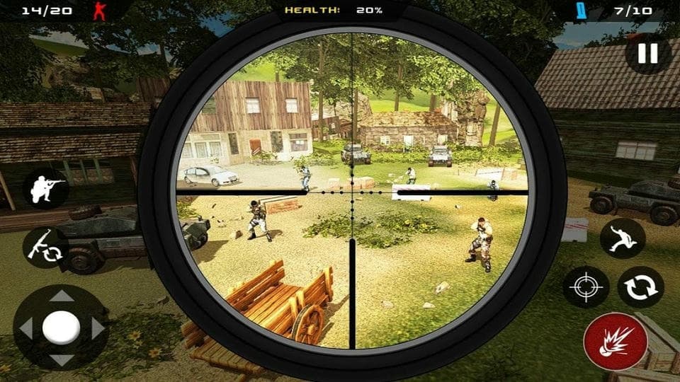 ����ѻ���ս�����ذ�׿��(Ghost Sniper) �ֻ�������� ʵ�����滭�� �ѻ�����׼