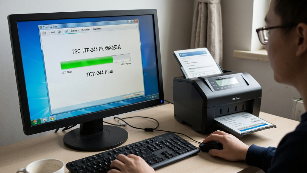 һ���û�����ʹ�õ���ΪTSC TTP-244 Plus��ӡ����װ�����ĳ�����Ƭ������Ϊ������Ļ��ʾ��װ���������ԱߵĴ�ӡ��������������Ȼ�����дʵ��ϸ��չ����Ļ�ϵġ�TSC TTP-244 Plus������װ�������������������޶���Ԫ��