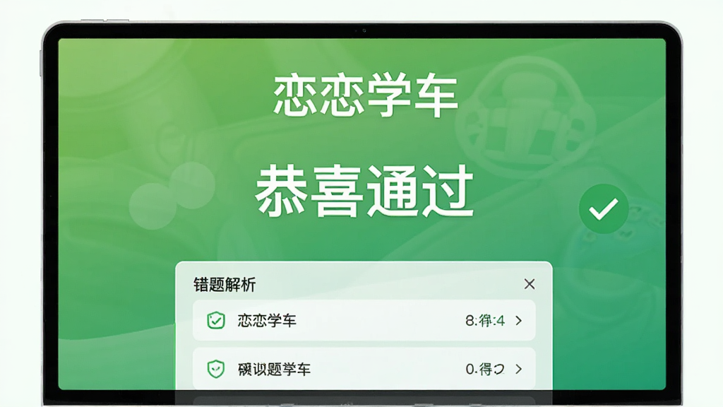 ��������Ϊ������ѧ����ģ�⿼�Խ���ҳ�棬��Ļ����ʾ�÷ֺ͡���ϲͨ�����������·��д�������б�������Ϊ��ɫ���䣬�������Լ���������������־��У����ʸɾ��޶���Ԫ��