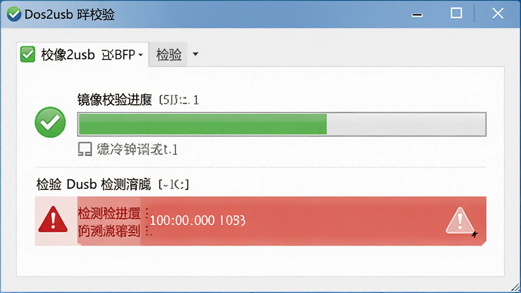 ����ΪDos2usb����У����棬��ʾ����У����Ⱥ�USB�豸�����������Ϊ���½ṹ�����Ϊ�������磬ϸ�ڰ�����ɫ�Թ��;�����ʾ�������������ɾ��޶���Ԫ��