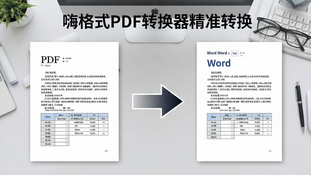 һ�ŶԱ�ʾ��ͼ�������һ��ԭʼPDF�ĵ����Ҳ���ת�����Word�ĵ��������ĵ�������ͬ������������������룬�м��ü�ͷ���ӣ��Ϸ���ע���˸�ʽPDFת������׼ת����������Ϊǳ��ɫ����̨������ϸ�壬�ɾ�����