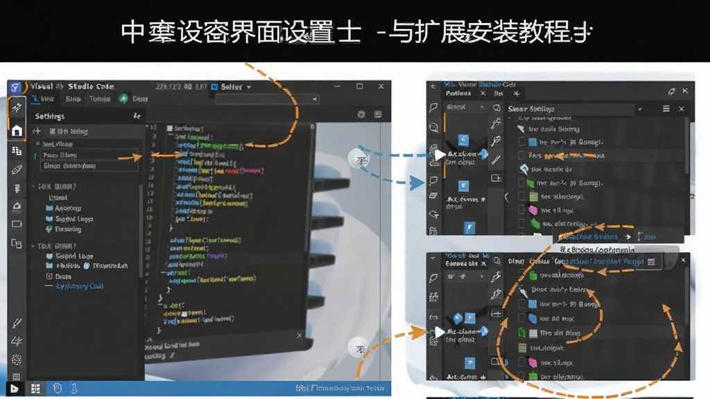 Visual Studio Code ���Ľ�����������չ��װ�̳̲���ͼ������Ϊ���ý�������չ��壬���ֲַ�չʾ���Ű�����������ѧ��ϸ����ȷ�����ʸɾ����޶���Ԫ��
