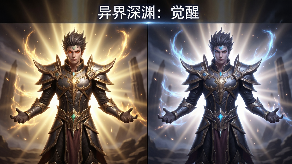 ��ɫ���ѻ��棬��â���䣬��ɫ��Χ����������Ч��չʾ����ǰ��Աȣ����Ϊħ��ʷʫ�����־��жԳƣ�ϸ�ھ��£������������ɾ��޶���Ԫ�أ���ע�������Ԩ�����ѡ�����ϵͳ��