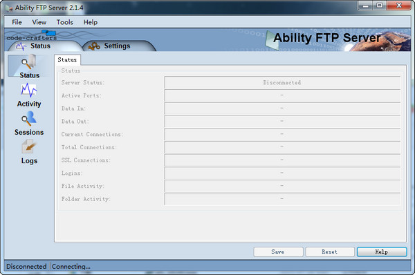 Ability FTP Server1.0.0.0 ����FTP�����������