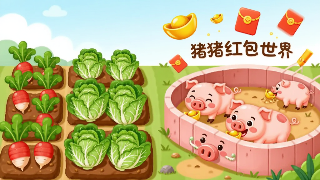 ��������������ũ����ź��ܲ��;��Ĳˣ��Ҳ��Ƿ�ɫС��Ȧ��С�������ĵؽ�ʳ�������Ϸ�������Ԫ���ͺ��ͼ�꣬����ɫ��������Ȼ����ͨ��񣬲��־��⣬ϸ�ڷḻ�����ʸ��壬�ɾ��޶���Ԫ�أ�ͼƬ�����֡�����������硱